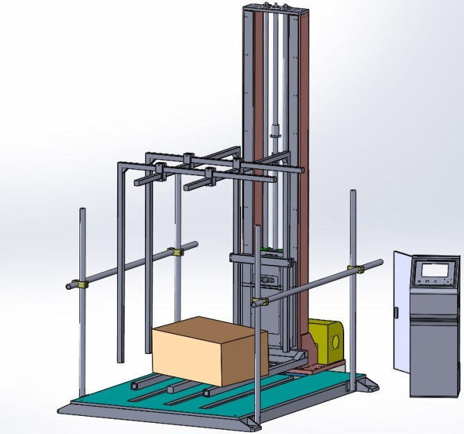 ISTA Test Furniture Packaging Zero Drop Testing Machine Box Drop Test ...