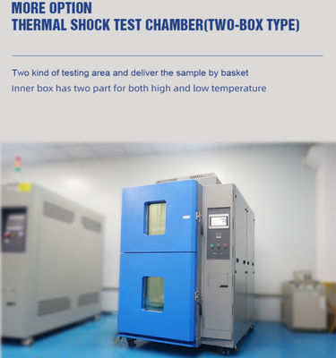 Air Cooling Thermal Test Chamber , Simulate Environment Hot And Cold Shock Test Chamber