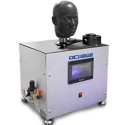 AC220V 2L/Min Mask Testing Equipment For Textiles Air Tightness Tester