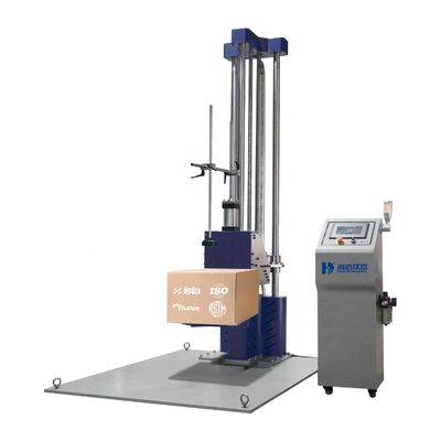 Good price ISTA Test Package Pneumatic Impact Drop Testing Machine Packaging Paper Box Drop Impact Tester online