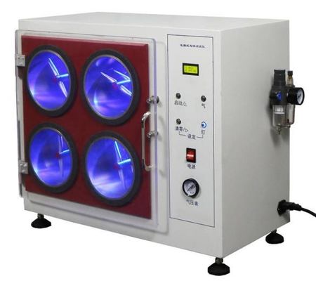 Good price 4 Test Chambers Random Tumble Pilling Tester 14kPa - 21kPa Textile Measuring online