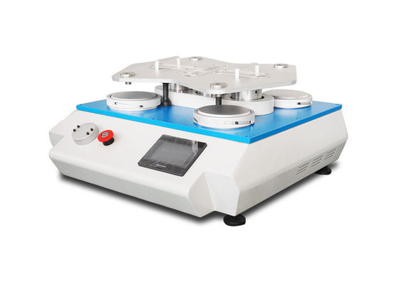 LCD Display Martindale Abrasion Tester 4 Working Station Textiles Testing Machine