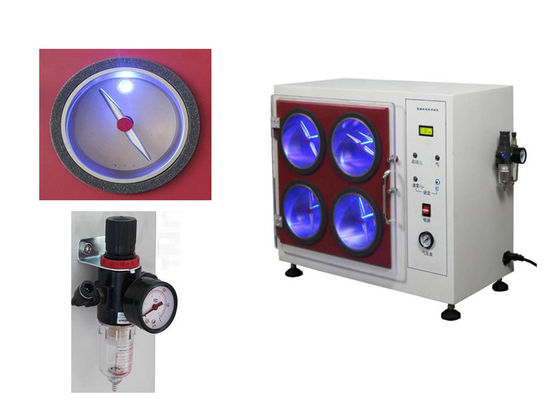 ASTM Random Tumble Pilling Tester Abrasion Testing Machine For Fabrics