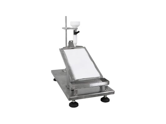 Liquid Loss Tester For Nonwoven Loss Weight 25g ± 0.01g 25 ° 30° 45° Angle