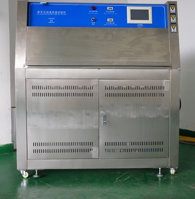 LCD Touch Screen UV Aging Test Chamber Fabric Testing Machine 70 Degree