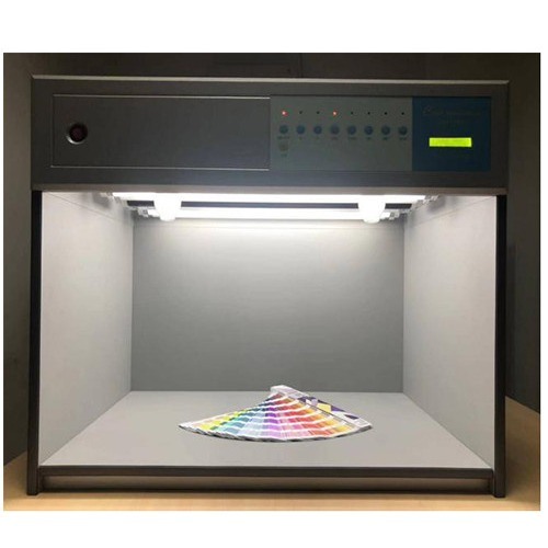 220V 50Hz 90W Textile Testing Equipment , Color Assessment Cabinet For Leather