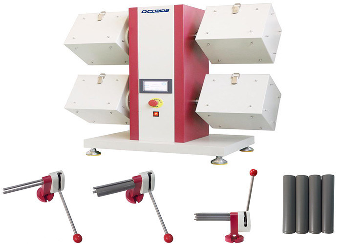 JIS L1076 ICI Pilling Test Machine With Four Boxes 99999 Digital Counter 60 RPM