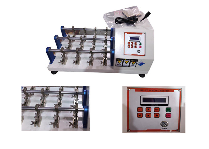 Bending Angle 22.5 Degree Automatic Leather Flexing Tester For Shoes