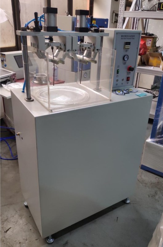 HAIDA AC 220V Water Impact Penetration Tester , Water Repellency Tester For Rubber Overshoes