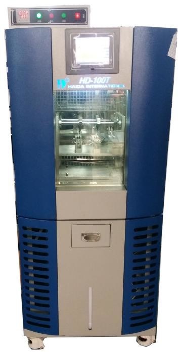 Low Temperature HAIDA SS 304 Shoe Flexing Tester For 18-45 Yards Shoes