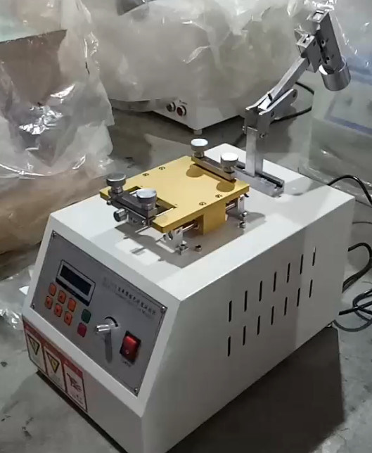 ISO 20344 7.3  Footwear Testing Equipment IULTCS Leather Rubbing Fastness Tester