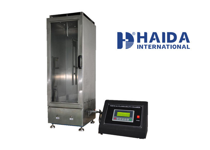 SUS304 Safety Fabric Flammability Testing Machine CE Approval