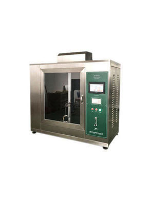 Good price GB/T5456-2009 Vertical Flame Tester Flammability Testing Machine For Fabric 26mm online