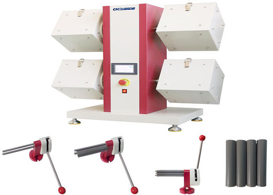 Good price JIS L1076 ICI Pilling Test Machine With Four Boxes 99999 Digital Counter 60 RPM online