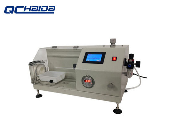 Good price Mask Testing Equipment Synthetic Blood Penetration Resistance Tester 305mm Stroke online