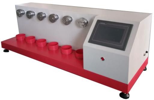 Good price 90 Degree Angle 60r/Min AV 220V Footwear Testing Equipment With 6 Stations online