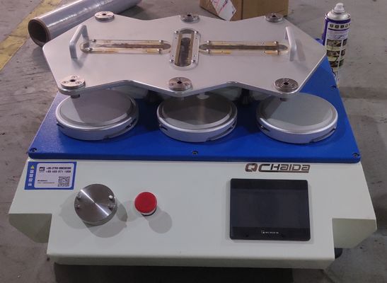 Good price Martindale Abrasion Tester Footwear Testing Machine 140mm Sample Diameter online
