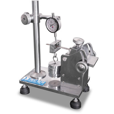 Good price 4pcs Load Shoe Wear Tester , Bending Stiffness Tester Rotation Angle 30degree online