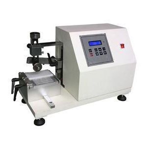 Good price ISO20344.6.1 Textile Testing Equipment Single Phase Glove Cut Resistance Tester 35 Degree Angle online