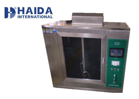 Good price Textile Safety Fabric Horizontal Vertical Flammability Tester With LCD Touch Screen online